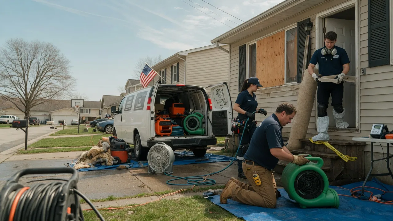 Water Damage Restoration in Sherrill, IA near me